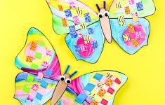 Butterfly Craft Paper Woven Butterfly 1 Of 1 2 1 butterfly craft paper|getfuncraft.com