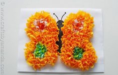 Butterfly Tissue Paper Craft 3d Puffy Butterfly butterfly tissue paper craft |getfuncraft.com