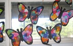 Butterfly Tissue Paper Craft Butterfly Suncatchers Tissue Paper Craft 600x400 butterfly tissue paper craft |getfuncraft.com