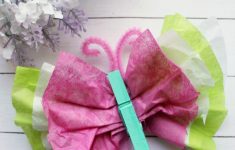 Butterfly Tissue Paper Craft Colorful Tissue Paper Butterfly butterfly tissue paper craft |getfuncraft.com
