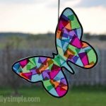 Butterfly Tissue Paper Craft Stainedglassbutterfly 7 butterfly tissue paper craft |getfuncraft.com