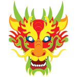Chinese Paper Dragon Craft Chinese Dragon Mask Template Paper Craft chinese paper dragon craft|getfuncraft.com