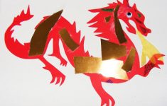Chinese Paper Dragon Craft Dragon Collage chinese paper dragon craft|getfuncraft.com