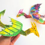 Chinese Paper Dragon Craft P8131906 chinese paper dragon craft|getfuncraft.com