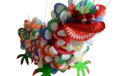 Chinese Paper Dragon Craft Paper Plate Dragon For Chinese New Year chinese paper dragon craft|getfuncraft.com