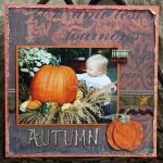 Choose Best Fall Scrapbook Layouts Ideas Autumn Pumpkins Scrapbook Layout Favecrafts