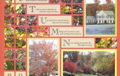 Choose Best Fall Scrapbook Layouts Ideas Autumn Scrapbook Layout With Step Down Journal Blocks
