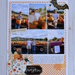 Choose Best Fall Scrapbook Layouts Ideas Pumpkin Layout With The Midnight Haunting Collection