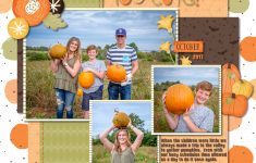 Choose Best Fall Scrapbook Layouts Ideas Show Off A Pumpkin Palooza With This Digital Fall Scrapbook