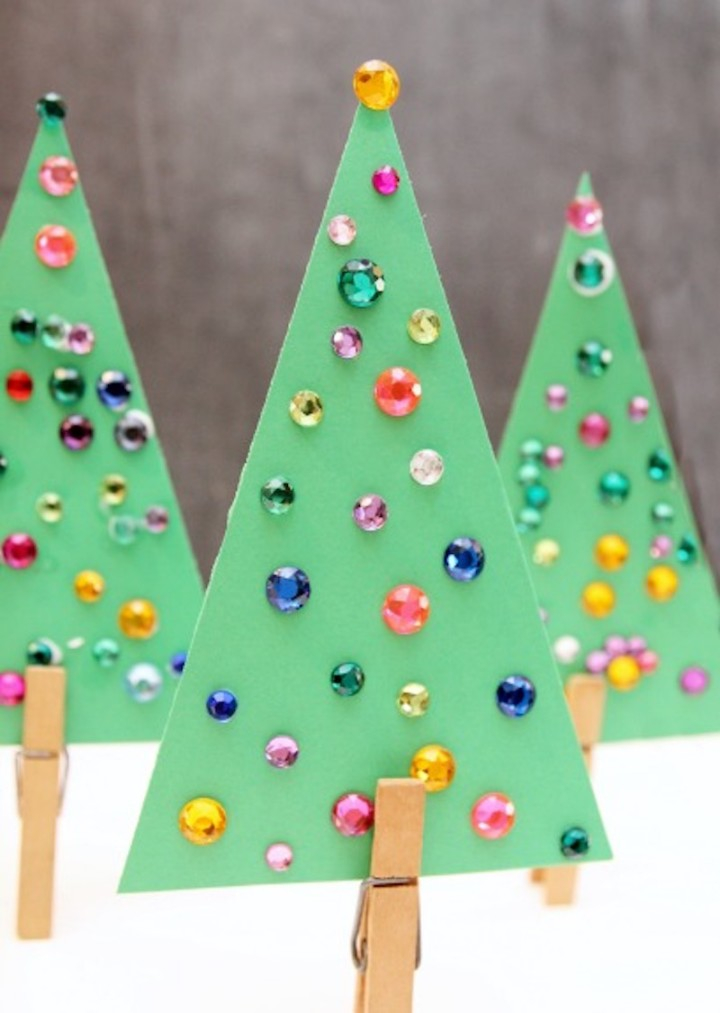 Christmas Crafts Projects With Construction Paper Christmas Tree Crafts For Kids That Are Super Easy To Do