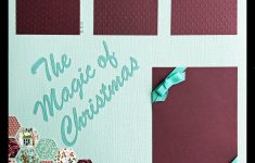 Christmas Scrapbook Layouts Ideas Christmas 12x12 2 Page Scrapbook Layout Premade 12x12 Etsy