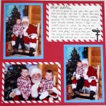 Christmas Scrapbook Layouts Ideas Christmas In July Scrapbook Layouts Organized Creative Mom