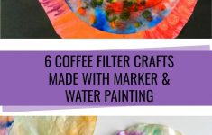 Coffee Filter Paper Crafts 6 Easy Cute Coffee Filter Crafts For Kids coffee filter paper crafts|getfuncraft.com