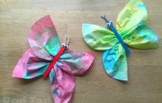 Coffee Filter Paper Crafts Coffee Filter Butterflies coffee filter paper crafts|getfuncraft.com