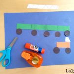 Construction Paper Crafts For Kids Easy Construction Paper Crafts For Kids Cut Punch Paste Monster Trucks And Trains Great Kids Craft That Touches On Several Fine Motor Skills construction paper crafts for kids |getfuncraft.com
