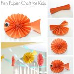 Construction Paper Crafts For Kids Fish Square construction paper crafts for kids |getfuncraft.com