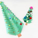 Construction Paper Holiday Crafts Paper Trees construction paper holiday crafts |getfuncraft.com