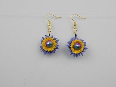 Cool Custom Quilling Paper Craft Earrings Quilling How To Make Decorative Quilling Paper Flowers