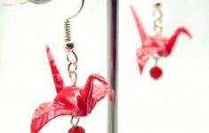 Cool Custom Quilling Paper Craft Earrings Valentines Azamiorigami Jewellery Earrings Papercraft