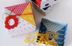 Cool Paper Crafts For Adults Patchwork Paper Origami Gift Boxes cool paper crafts for adults|getfuncraft.com