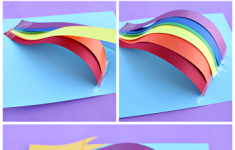 Cool Paper Crafts For Kids 3d Rainbow Paper Craft For Kids cool paper crafts for kids |getfuncraft.com