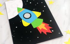 Cool Paper Crafts For Kids Rocket Ship Craft Idea For Kids Image cool paper crafts for kids |getfuncraft.com