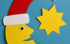 Craft For Kids With Paper Christmas Paper Craft For Kids Santa Moon craft for kids with paper |getfuncraft.com