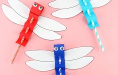 Craft For Kids With Paper Paper Dragonfly Craft 1 craft for kids with paper |getfuncraft.com