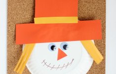 Craft For Kids With Paper Scarecrow Paper Plate Craft craft for kids with paper |getfuncraft.com