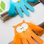 Craft For Kids With Paper Thanksgiving Kids Crafts Owl Handprint 1567534223 craft for kids with paper |getfuncraft.com