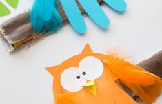 Craft For Kids With Paper Thanksgiving Kids Crafts Owl Handprint 1567534223 craft for kids with paper |getfuncraft.com