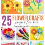 Craft From Paper 25 Flower Crafts For Kids 1 craft from paper|getfuncraft.com