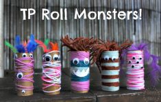 Craft Ideas For Toilet Paper Rolls Tp Roll Monsters Fun Halloween Or Monster Theme Craft For Kids craft ideas for toilet paper rolls|getfuncraft.com