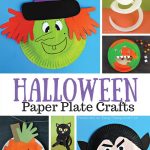 Craft Ideas Using Paper Plates Halloween Paper Plate Crafts craft ideas using paper plates|getfuncraft.com