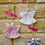Craft Made From Paper Paper Fan Angel Craft These Are Adorable And Can Be Made Small For Tree Ornaments Or Big As Christmas Decorations For The Wall 533x800 craft made from paper |getfuncraft.com