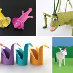 Craft Made From Paper Paper Roll Animals craft made from paper |getfuncraft.com