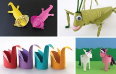 Craft Made From Paper Paper Roll Animals craft made from paper |getfuncraft.com