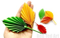 Craft Paper Art How To Make A Paper Leaf craft paper art |getfuncraft.com