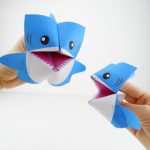 Craft Paper Art Shark Cootie Catcher E1439597790747 craft paper art |getfuncraft.com