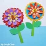 Craft Work On Paper Paper Craft For Kids Make Whimsical Flowers Out Of Paper Mynourishedhome craft work on paper |getfuncraft.com
