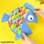 Craft Work On Paper Paper Plate Fish Craft For Kids craft work on paper |getfuncraft.com
