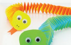 Crafts For Kids Using Paper Accordion Paper Snake Craft crafts for kids using paper |getfuncraft.com