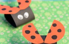 Crafts For Kids Using Paper Mouse Craft Preschool Lovely Simple Ladybug Paper Craft Kids
