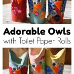 Crafts From Toilet Paper Rolls Adorable Toilet Paper Roll Owl Craft Happy Hooligans crafts from toilet paper rolls|getfuncraft.com