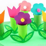 Crafts From Toilet Paper Rolls Toilet Paper Roll Flower Craft crafts from toilet paper rolls|getfuncraft.com