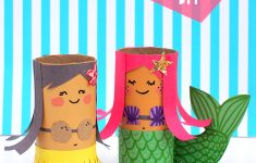 Crafts From Toilet Paper Rolls Tp Roll Mermaid Mollymoo2 crafts from toilet paper rolls|getfuncraft.com