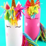 Crafts From Toilet Paper Rolls Unicorn Toilet Paper Roll Craft crafts from toilet paper rolls|getfuncraft.com