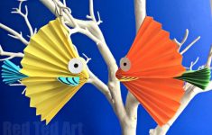 Crafts To Make With Paper How To Make A Paper Fish Kids crafts to make with paper|getfuncraft.com