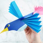 Crafts Using Construction Paper Paper Bird Craft 8 crafts using construction paper|getfuncraft.com