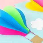 Crafts With Construction Paper For Toddlers Paper Hot Air Balloon 4 crafts with construction paper for toddlers|getfuncraft.com